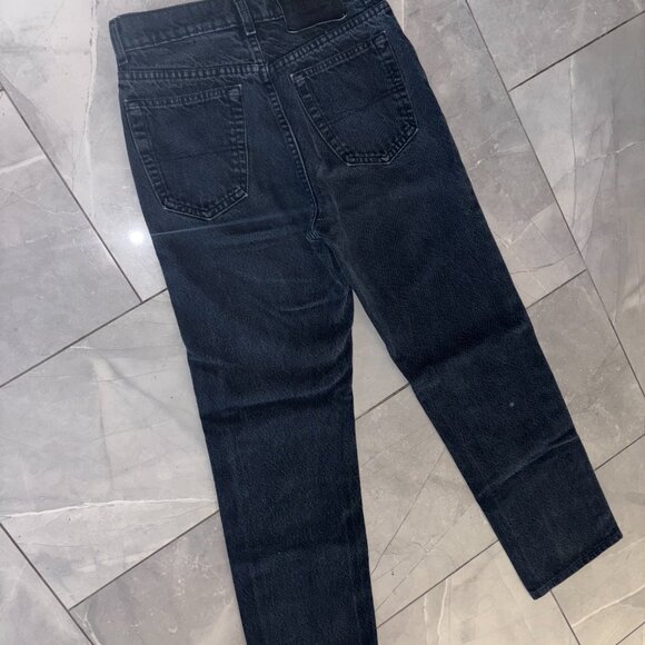 Vintage Lois Black Jeans 29 x 34" - Picture 7 of 12